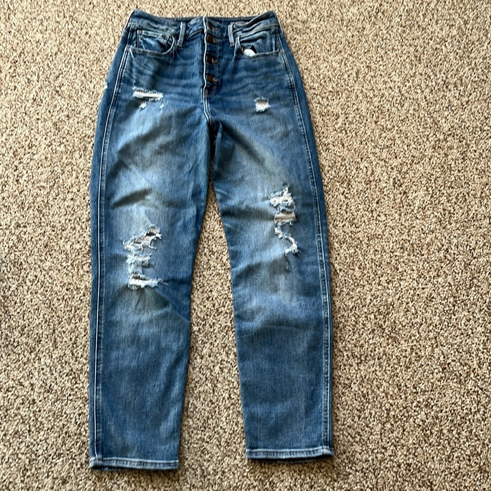 Holster 5R 27x27 ultra high rise mom jean